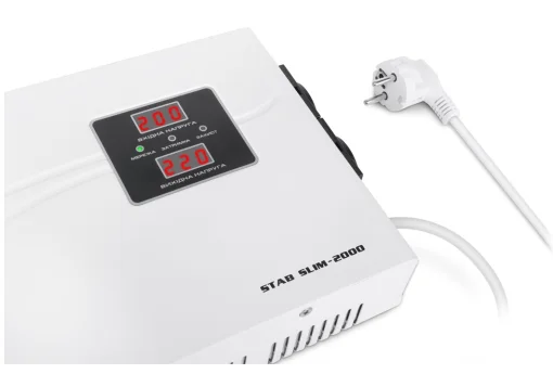 Стабілізатор напруги REAL-EL STAB Slim-2000