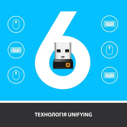 Клавиатура беспроводная Logitech K400 Plus Black (920-007145)