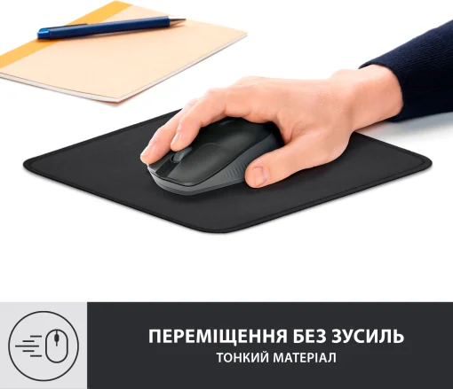 Игровая поверхность Logitech Mouse Pad Studio Graphite (956-000049)