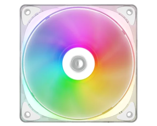 Вентилятор ID-Cooling Crystal 120 White