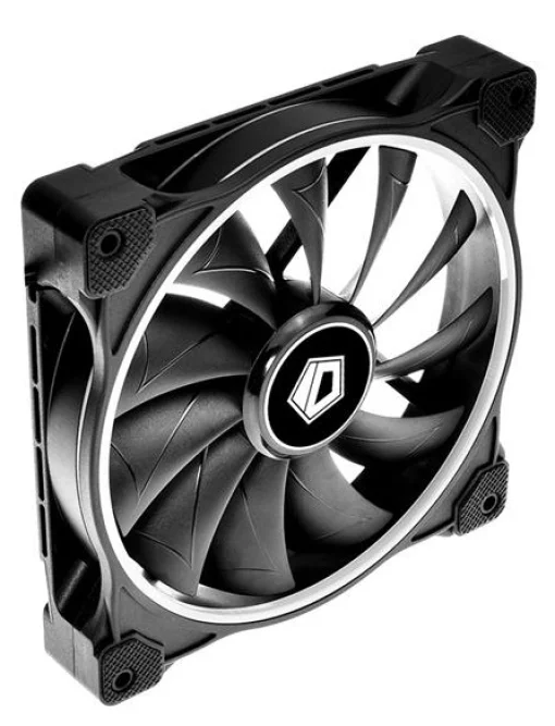 Вентилятор ID-Cooling ZF-14025-ARGB (Single Pack), 140x140x25мм, 4-pin PWM, черный
