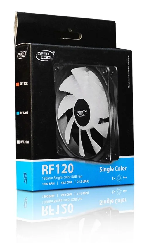 Вентилятор DEEPCOOL RF 120W (DP-FLED-RF120-WH)