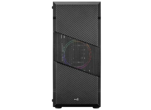 Корпус AeroCool Menace Saturn FRGB-G-BK-v1 (ACCM-PV20013.11) Black без БП
