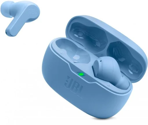 Bluetooth-гарнитура JBL Wave Beam Blue (JBLWBEAMBLU)