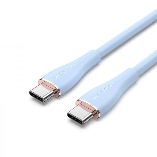 Кабель Vention USB-C – USB-C, 1 m, Blue (TAWSF)