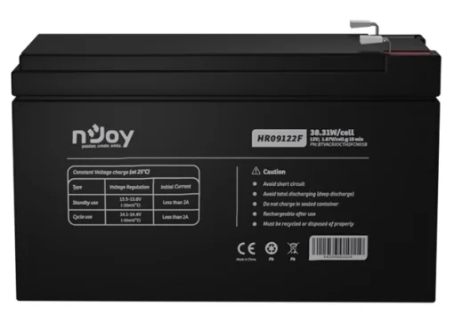 Акумуляторна батарея Njoy HR09122F 12V 9AH (BTVACIUOCTH2FCN01B) AGM