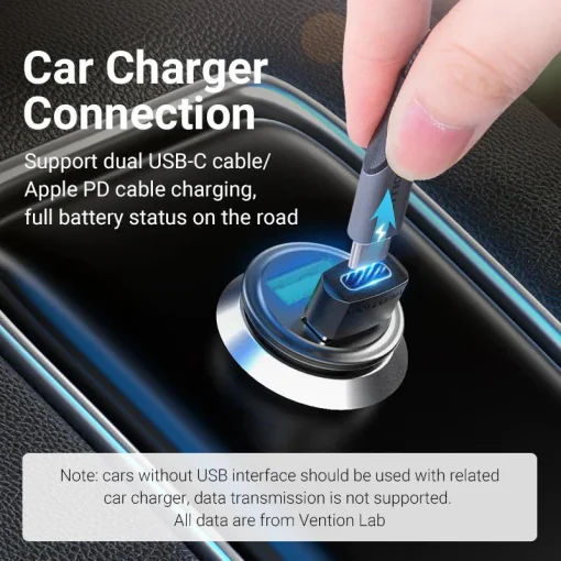 Переходник Vention USB 2.0 Male - USB-C Female (CDWB0)