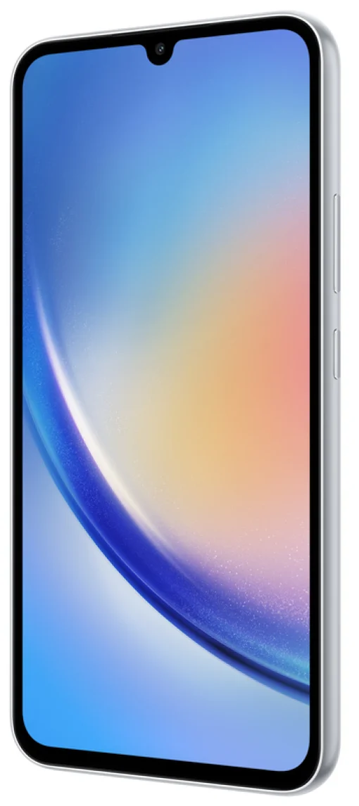 Смартфон Samsung Galaxy A34 SM-A346E 6/128GB Dual Sim Silver (SM-A346EZSASEK)
