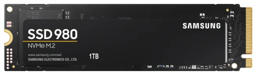Накопичувач SSD 1ТB Samsung 980 M.2 2280 PCIe 3.0 x4 NVMe V-NAND MLC (MZ-V8V1T0BW)