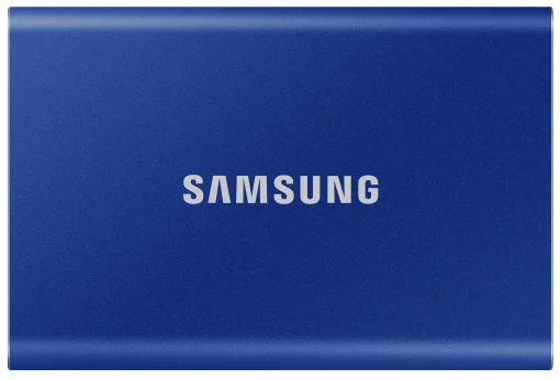 Накопичувач зовнішній SSD 2.5" USB 1.0TB Samsung T7 Indigo Blue (MU-PC1T0H/WW)