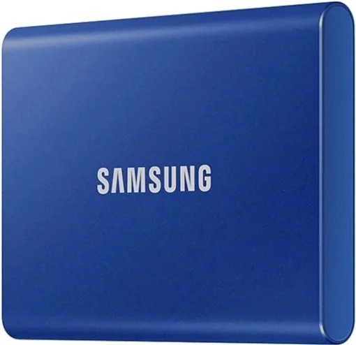 Накопичувач зовнішній SSD 2.5" USB 1.0TB Samsung T7 Indigo Blue (MU-PC1T0H/WW)