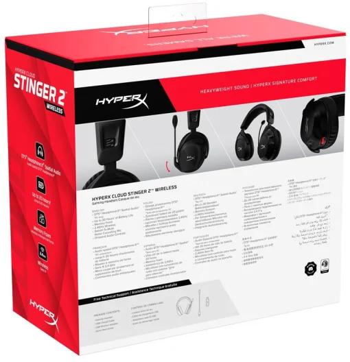 Гарнитура HyperX Cloud Stinger 2 USB/WL Black (676A2AA)