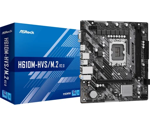 Материнская плата ASRock H610M-HVS/M.2 R2.0 Socket 1700