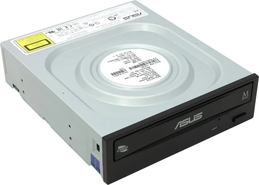 Оптичний привід DVD+/-RW ASUS DRW-24D5MT/BLK/B/AS (90DD01Y0-B10010) SATA Black