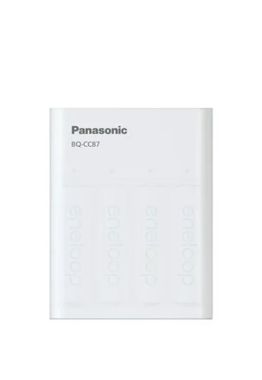 Зарядний пристрій Panasonic USB in/out з функцією Power Bank+4AA 2000 mAh