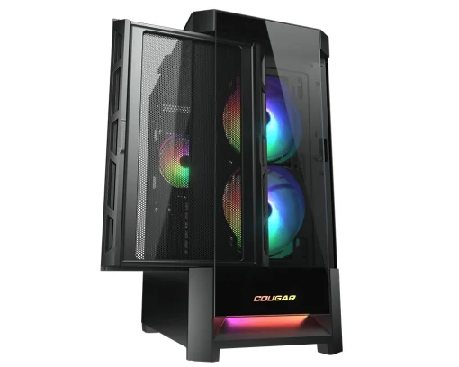 Корпус Cougar Duoface RGB Black без БП