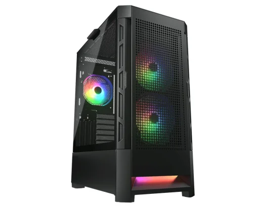 Корпус Cougar Duoface RGB Black без БП