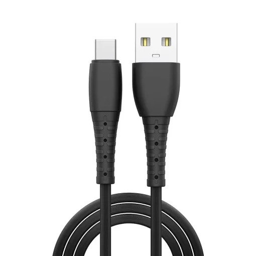 Кабель Grand-X USB-USB Тип C, 3A, 1м, Black (PC-02)
