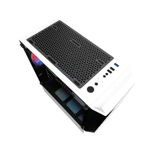 Корпус 1stPlayer F3-A-4F1-WH без БП