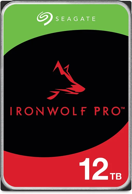 Жорсткий диск 3.5" SEAGATE IronWolf Pro 12TB SATA/256MB (ST12000NT001)