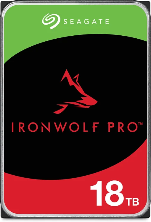 Накопитель HDD SATA 18.0TB Seagate IronWolf Pro 7200rpm 256MB (ST18000NT001)