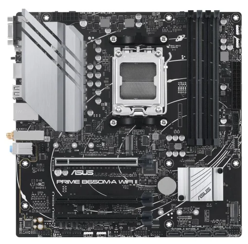 Материнская плата Asus PRIME B650M WiFi II Socket AM5