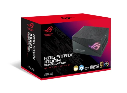 Блок питания Asus ROG STRIX PCIE5 1000W Gold Aura Edition (90YE00P1-B0NA00)