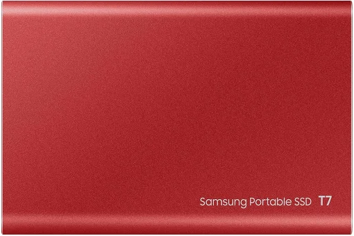 Накопичувач зовнішній SSD 2.5" USB 1.0TB Samsung T7 Red (MU-PC1T0R/WW)