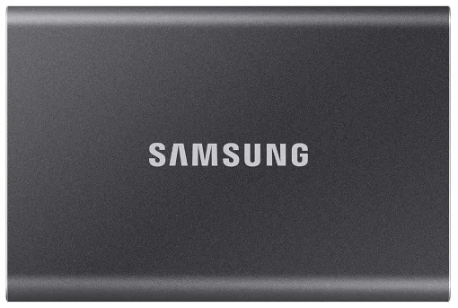 Накопитель наружный SSD 2.5" USB 1.0TB Samsung T7 Titan Gray (MU-PC1T0T/WW)