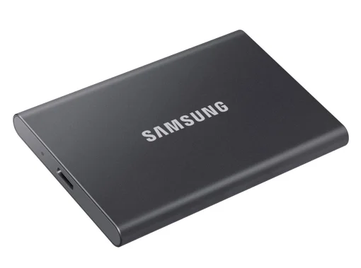 Накопитель наружный SSD 2.5" USB 2.0TB Samsung T7 Titan Gray (MU-PC2T0T/WW)