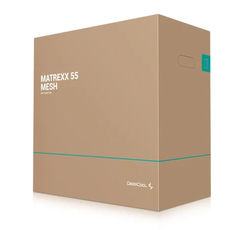 Корпус DeepCool Matrexx 55 Mesh ADD-RGB 4F Black (DP-ATX-MATREXX55-MESH-AR-4F) без БЖ
