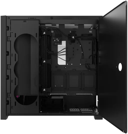 Корпус Corsair iCUE 5000D RGB AirFlow Tempered Glass Black (CC-9011242-WW) без БП