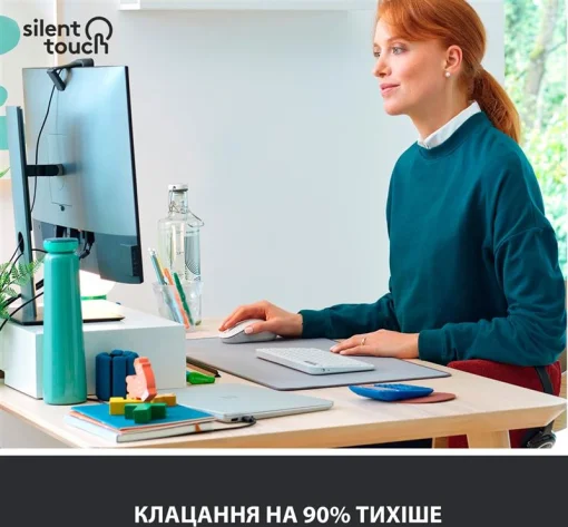 Мишка бездротова Logitech Signature M650 Off-White USB (910-006255)