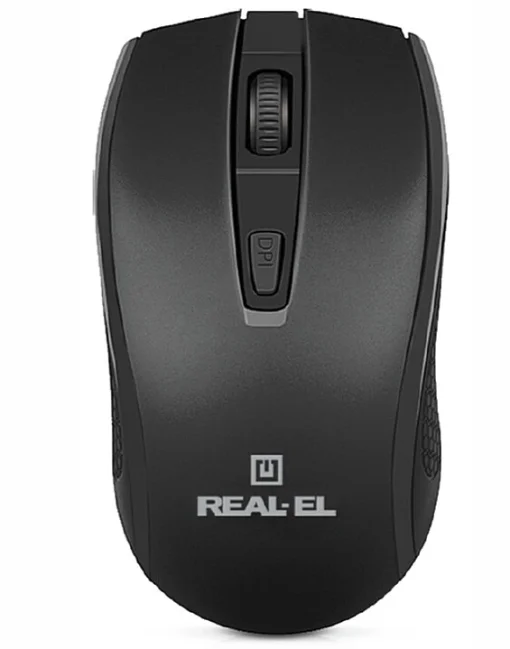 Мишка бездротова REAL-EL RM-308 Black USB