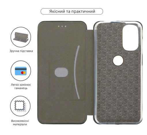 Чохол-книжка Armorstandart G-Case для Motorola Moto G31 Black (ARM63357)
