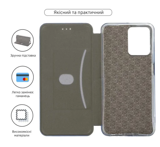 Чехол-книга Armorstandart G-Case для Realme C35 Blue (ARM62695)