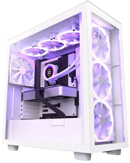 Корпус NZXT H7 Elite White (CM-H71EW-01) без БП