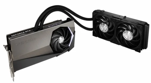 Видеокарта GF RTX 4090 24GB GDDR6X SUPRIM LIQUID X MSI (GeForce RTX 4090 SUPRIM LIQUID X 24G)