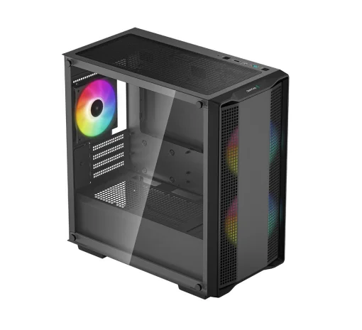 Корпус DeepCool CC360 ARGB (R-CC360-BKAPM3-G-1) без БП