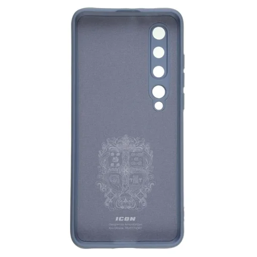 Чехол-накладка Armorstandart Icon для Xiaomi Mi 10/Mi 10 Pro Camera cover Blue (ARM67487)