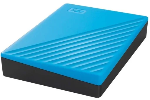 Внешний жесткий диск 2.5" USB 4.0TB WD My Passport Blue (WDBPKJ0040BBL-WESN)
