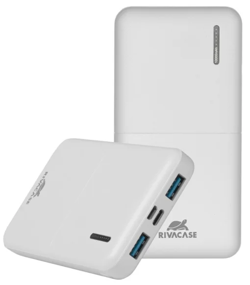 Повербанк RIVACASE Rivapower VA2532 QC/PD 20W 10000mAh White