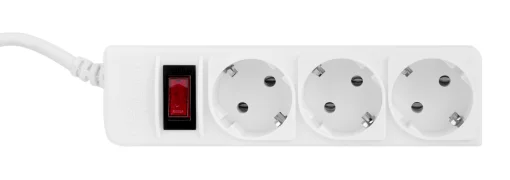 Фільтр живлення ProLogix (PRS-P3CU-18W) 3x1.0мм2, 3 розетки, 1.8 м, білий
