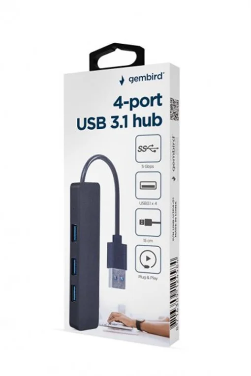 USB хаб GEMBIRD UHB-U3P4-04