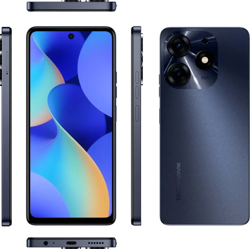 Смартфон TECNO Spark 10 Pro (KI7) 8/256GB Starry Black