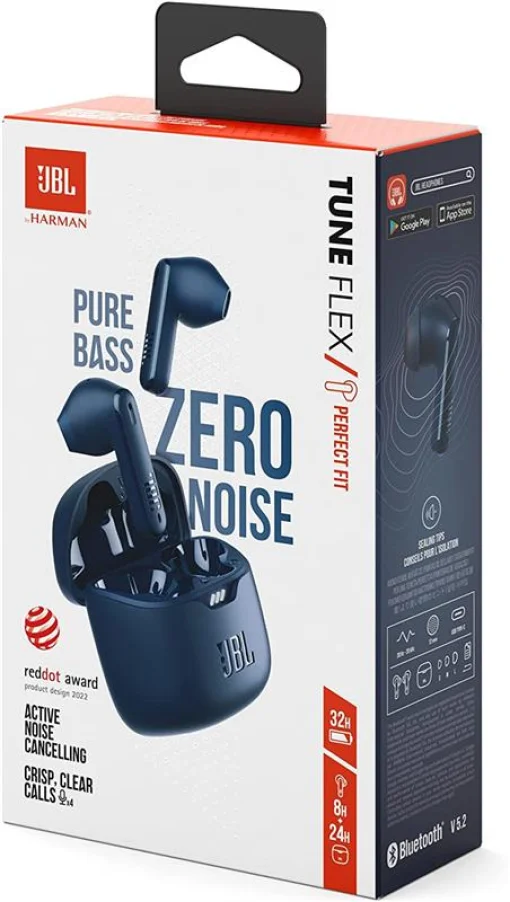 Bluetooth-гарнитура JBL Tune Flex Blue (JBLWFLEXBLU)