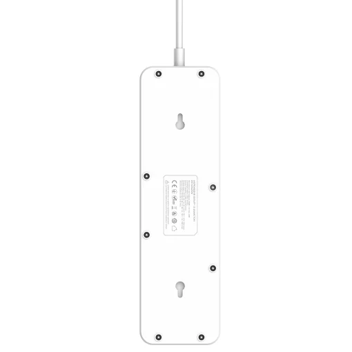 Фильтр питания ProLogix Premium (PR-SC5415W) 5 розеток, 4 USB (1 PD+1 QC3.0+2 AUTO ID), 2 м, белый