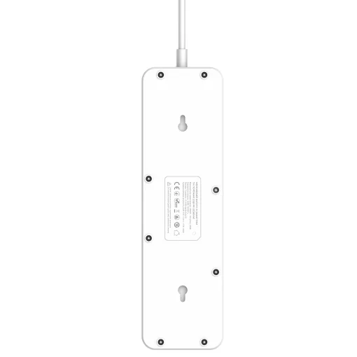 Фільтр живлення ProLogix Premium (PR-SC5614W) 5 розеток, 6 USB AUTO ID, 2 м, білий