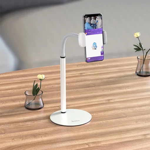 Держатель настольный Hoco PH28 White (PH28W)