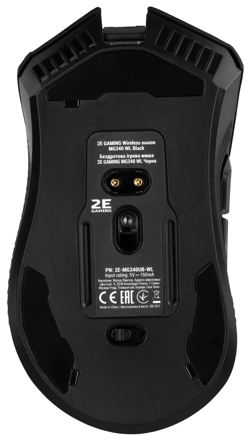 Мышка беспроводная 2E Gaming MG340 WL Black (2E-MG340UB-WL)